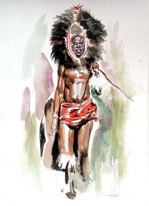 Maasai warrior