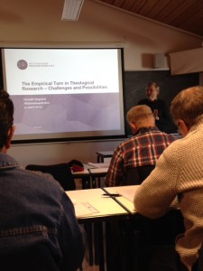PhD seminar on empirical research in theology