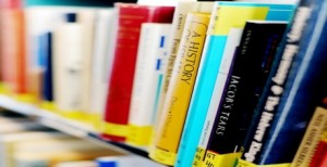 Some of the 90,000 books