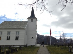 Ivesdal church today!
