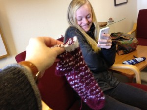 Anya's amazing sock