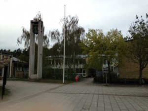 The front of Johannelunds teologiska högskola