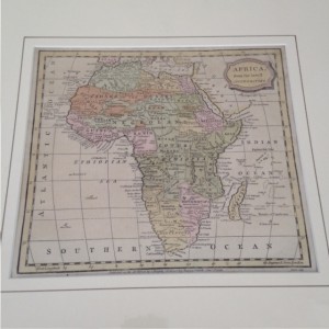1806 map of Africa