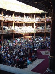 Inside the Globe Theatre