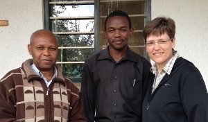 Dr. Msinjili, Albert, and me