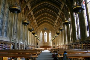 Many people think the library looks like Hogwarts from Harry Potter fame.