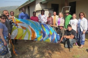 The 2012 banner presented to the Arash clinic staff. (This is an amazing story!)