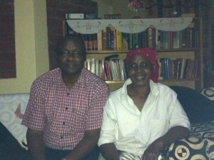 Justo and Janet always welcome and feed me well!