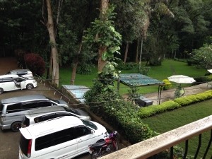 The view from my room