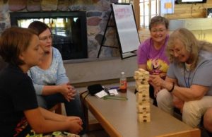 Jenga was good, but the games "Things" is my favorite. We laughed and laughed!