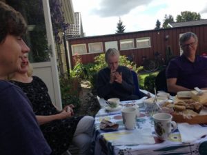 Fika (coffee/tea and pastries) time! What fun!