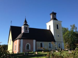 The lovely church outside...