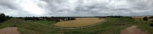 A panorama shot. The "new" cathedral is 6 km (3.7 mi) away,
