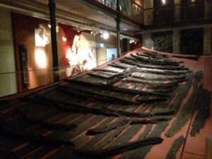 The only viking ship on display in Sweden.