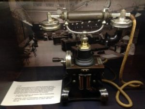 One of the earliest telephones in Sweden.