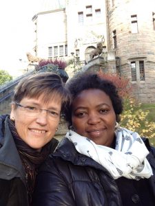 Me and Hoyce in front of the Teleborgs Castle